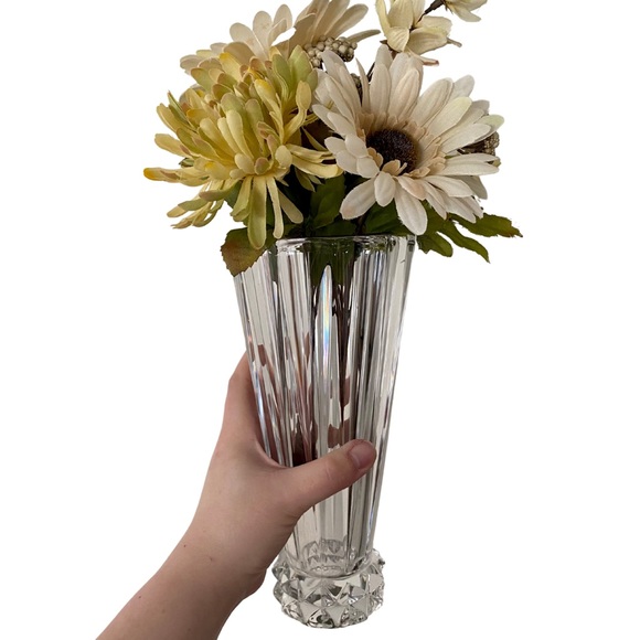 1980’s Vintage Rosenthal Large 10” Crystal Vase Made in Germany - Picture 1 of 3